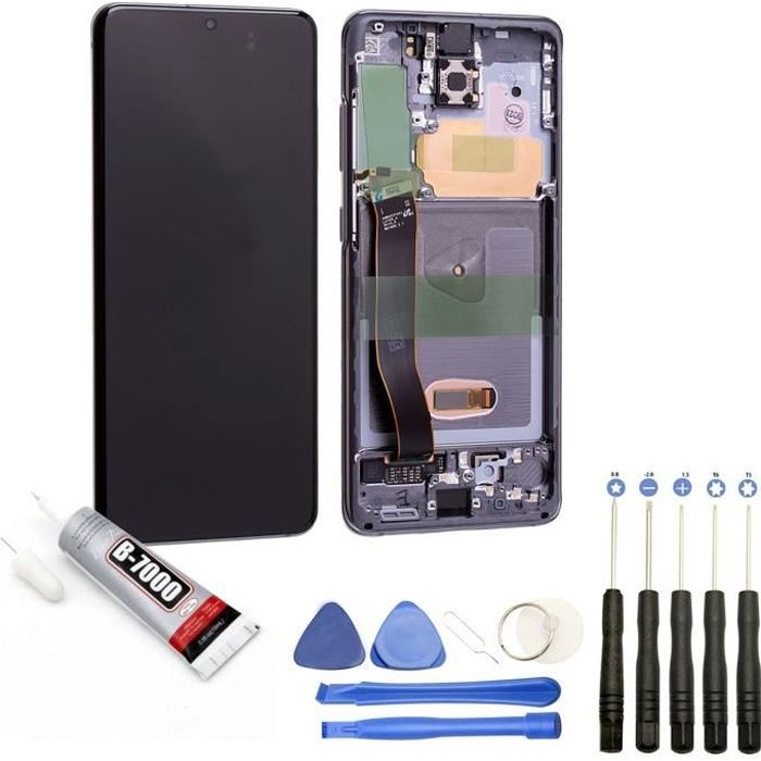 Kit écran LCD + Vitre Tactile Pour Lenovo Moto C Plus - Noir Avec Outils - Neuf