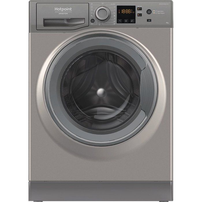 Lave linge hubot HOTPOINT NSWM946GGFR 9 kg Induction L60cm 1400 trsmin