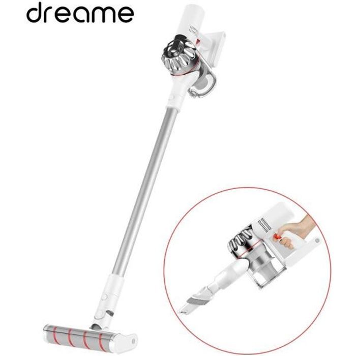 Dreame V9 Aspirateur Balai Sans Fil 20000PA Puissant Aspiration L/éger Efficace Aspirateur Debout Batterie 2500mah Batterie Balais /Électriques Pour Tous Les Types De Plancher