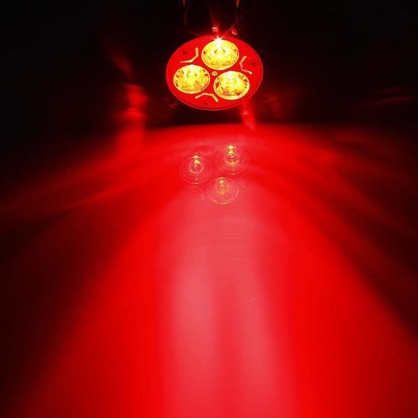 AMPOULE LED,Rouge-GU10 3W--220V-Pas de--Spot lumineux pour la maison,  lumière blanche chaude, rouge, jaune, bleu-vert GU10 3 LED, gr - Cdiscount  Maison