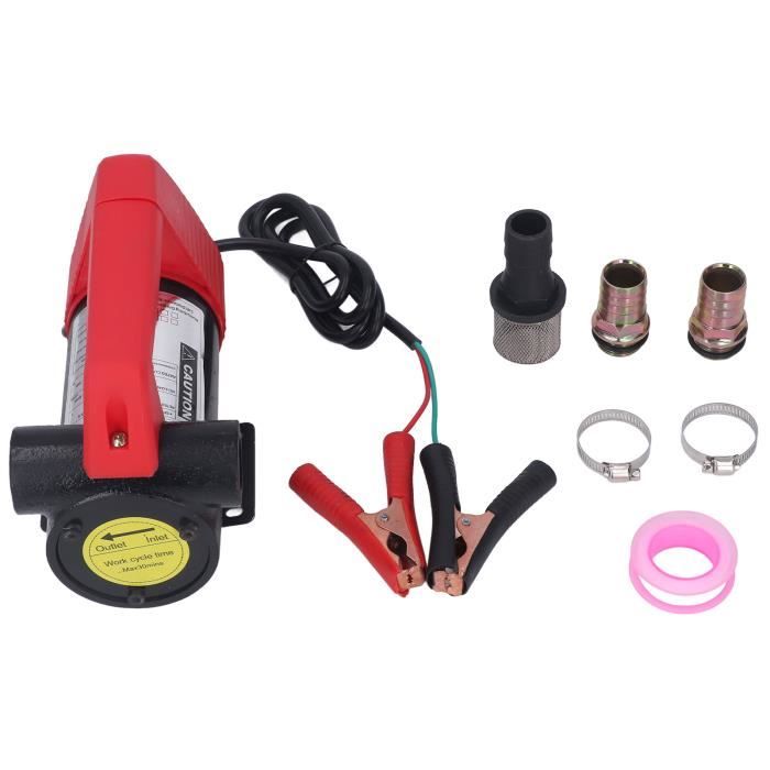 Pompe Diesel Électrique 220V 60L/min - Auto-amorçante Avec Tuyau 6m Et Buse Compteur - Transfert Carburant