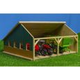Kids Globe Hangar de ferme pour tracteurs jouets 1:50-1