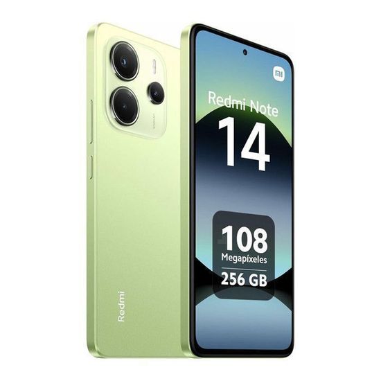 Redmi Note 14S Double SIM Noir avec 256Go et 8Go RAM (6932554429034