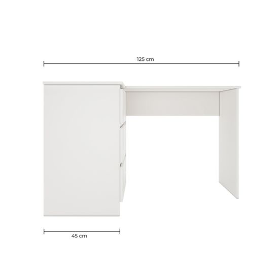 Sundar Bureau Informatique D Angle Moderne 124x85x77 3 Tiroirs 2 Grandes Niches Table Ordinateur Multi Rangements Blanc Achat Vente Bureau Sundar Bureau Informatique Soldes Sur Cdiscount Des Le 20 Janvier Cdiscount