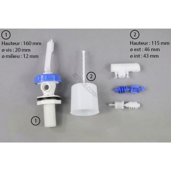 Mécanisme Régulateur Niveau Eau Hayward RNX193014 - Compatible Modèle 3150 - Pour Piscine