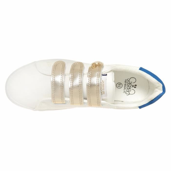 Basket scratch femme doré top