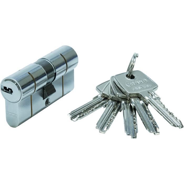Cylindre Profilé ABUS D6XNP 35/35 – Avec 5 Clés – Occasion