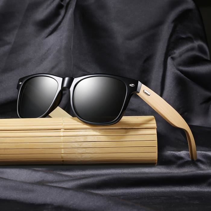 Lunette de soleil hotsell homme en bois
