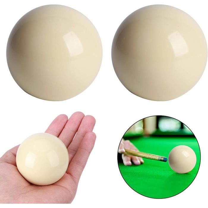 Bille Blanche De Billard, Bille Blanche D'entraînement Au Billard