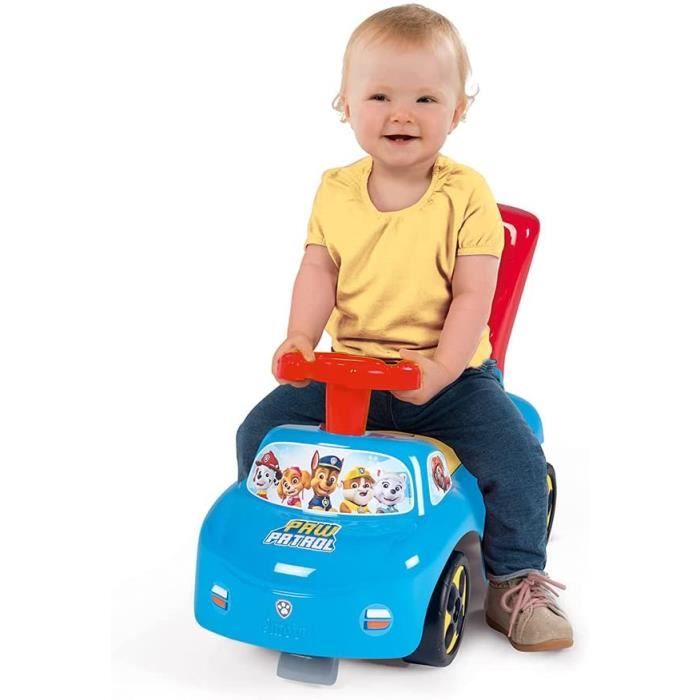 Porteur pat patrouille SMOBY trotteur enfant assis et debout avec coffre idee cadeau bebe enfant noel voiture marcheur jouet Cdiscount Jeux Jouets