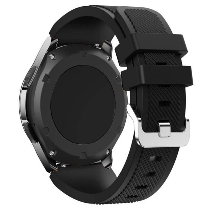 Accessoires Montres Bracelet de montre pour Samsung Galaxy Watch 3 45mm 41 Active 2 Gear S3 Frontier Huawei Type Rose red 20mm Achat vente montre Resine Cdiscount