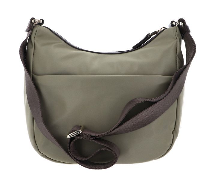 MANDARINA DUCK Sac a epaule kaki pour femme Hunter Hobo Bag Gray Green 262915 kaki Cdiscount Bagagerie Maroquinerie