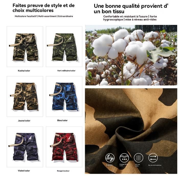Lot De 4 Bermudas Cargo Napapijri Pour Homme - Taille XL - Occasion En Très Bon état