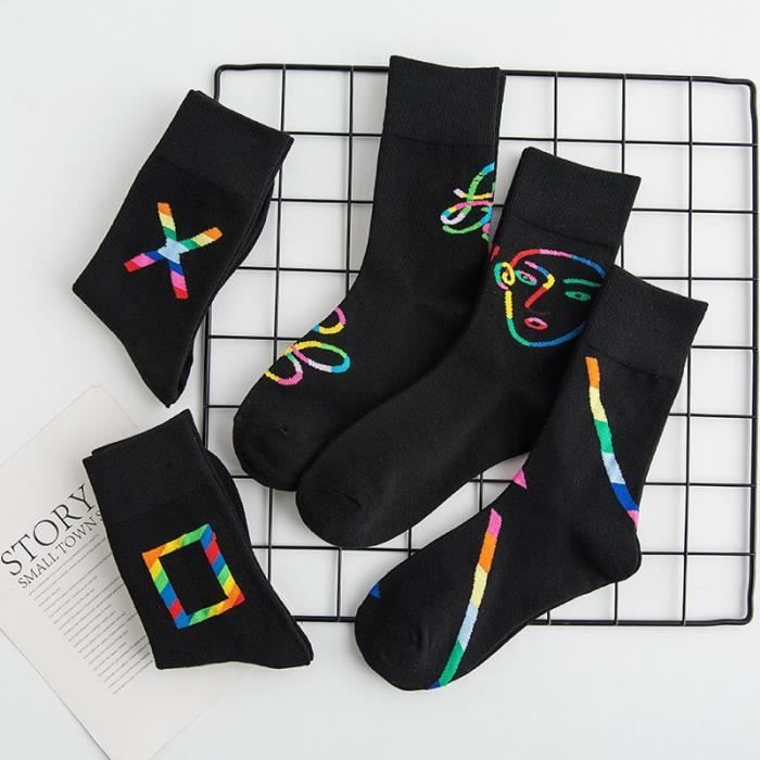 Chaussette fluorescente shop
