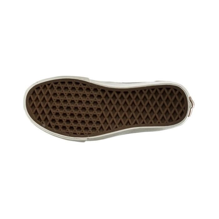 Chaussures VANS Chauffeur Gris Mixte Adulte Plat Synth tique