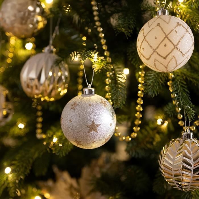 Décorations Pour Sapin De Noël, Ensemble De 16 Pièces, Convenant Aux Sapins De Noel Aux Tables A Manger Et Aux Vitrines 98829414