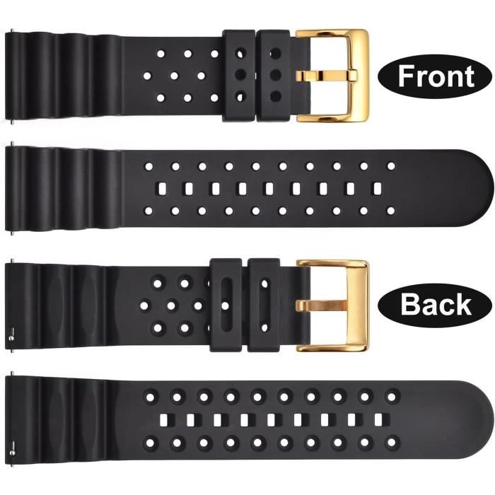 Bracelet de montre en caoutchouc FKM : confort et durabilité ultimes
