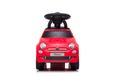 Porteur Enfant Fiat 500 Rouge 6-36 Mois, Effets Lumineux et Musical, Voiture à Pousser avec Compartiment, Klaxon, 60 x 28 x 37cm-3
