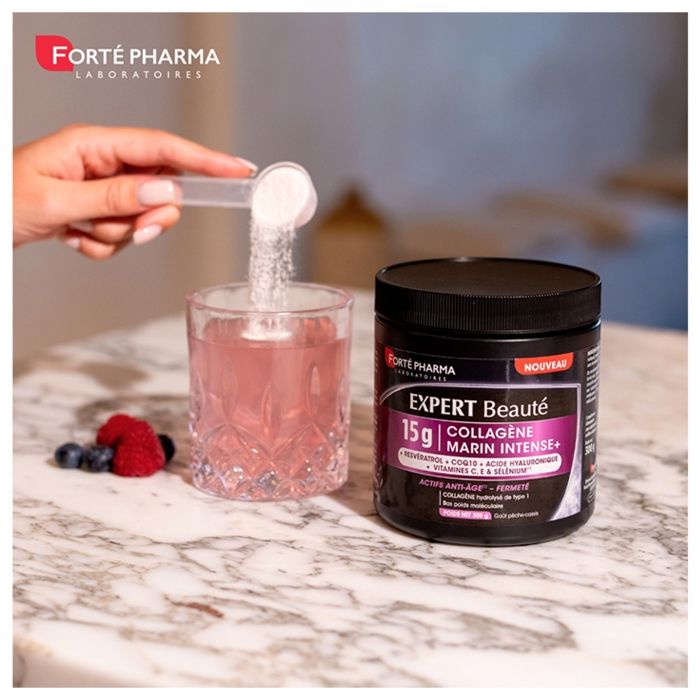 Forté Pharma Expert Beauté Collagène Marin Intense+ - Poudre 300g (15g/jour)
