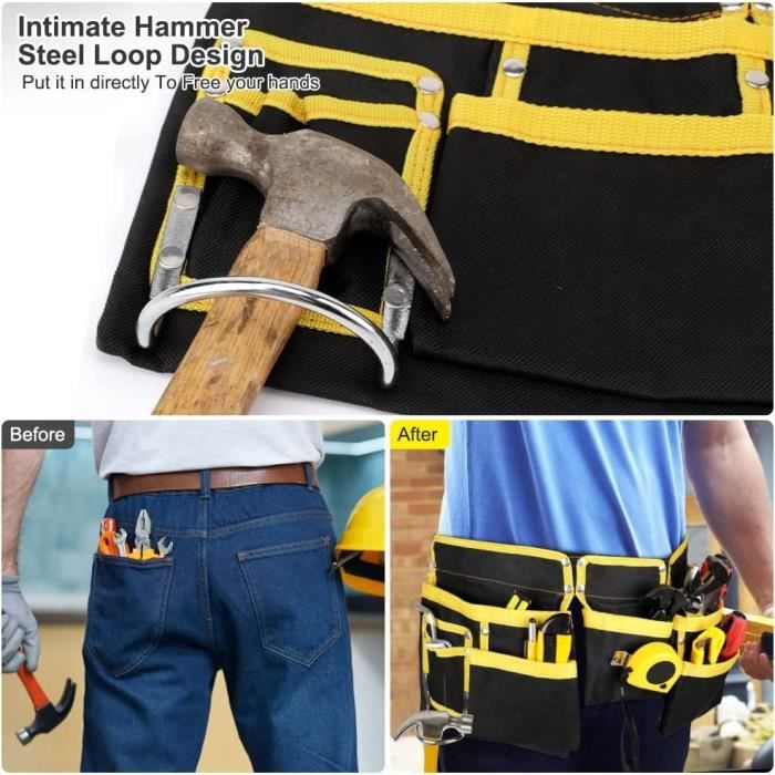 Ceinture porte deals marteau