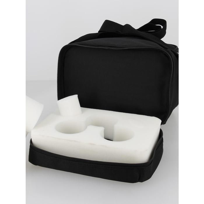 Kimood Sacoche Triple Pétanque - Noir, Compact Et Pratique Pour Vos Parties