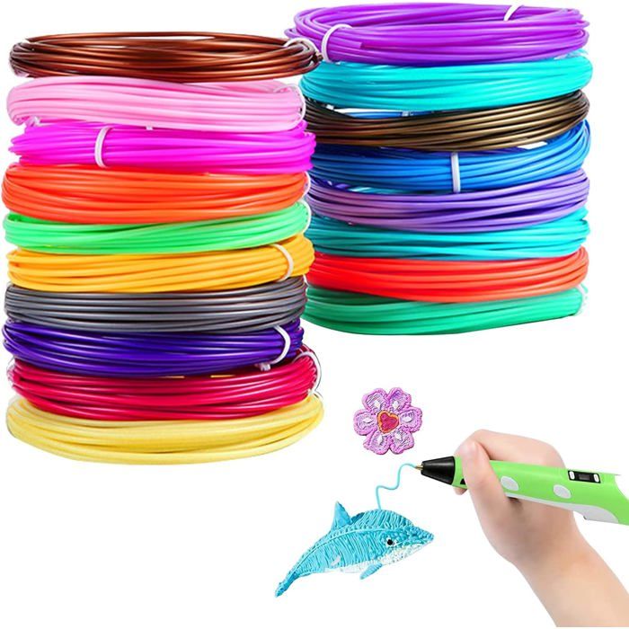 Recharges Filament Stylo 3D PLA, PLA de Filament Stylo 3D, Recharges de ...