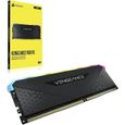 Mémoire RAM - CORSAIR - Vengeance RGB RS DDR4 - 16GB 2x8GB DIMM - 3600 MHz  - 1.35V - Noir (CMG16GX4M2D3600C)-5