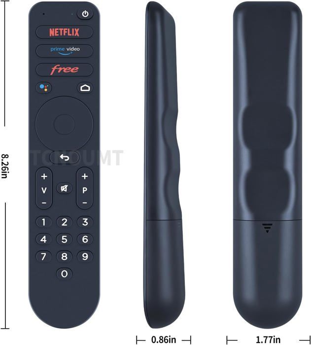 Télécommande D'origine Pour Décodeur Freebox Crystal - Occasion, Garantie 6 Mois