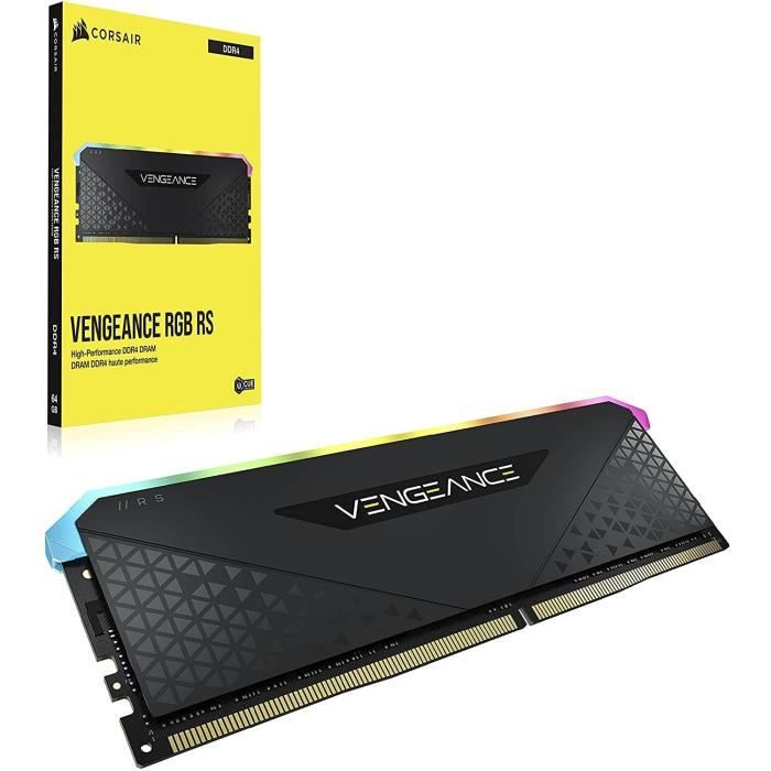 Corsair Vengeance RGB PRO Series 16 Go (2x 8 Go) DDR4 3600 MHz CL18 - Kit  Dual Channel 2 barrettes de RAM DDR4 PC4-28800 - - Cdiscount Informatique