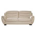 LA MAISON DU CANAPÉ Canapé Cuir 3 places CORAL - Angle Droit