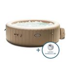 Spa gonflable INTEX - Sahara - 196 x 71 cm - 4 places - Rond - 28426FR + Lumière d'ambiance LED