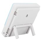Pwshymi - ANENG HTC-1 LCD thermomètre numérique hygromètre température intérieure humidité mètre horloge bleu