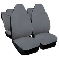 Lupex Shop Housses de siège auto compatibles pour C1 Gris Clair