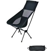 Chaise De Camping Portable - Chaises De Jardin LGRes En Tissu Oxford Pour AdultesBleu pure black