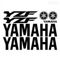 7 stickers YAMAHA YZF – NOIR – sticker YZF 600 750 1000 EXUP - YAM407