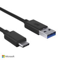 CABLE DATA USB TYPE C NOIR ORIGINE MICROSOFT CA232