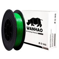 Filament TPU Premium Wanhao - Vert 1.75mm, 0.5kg - Impression 3D flexible et résistante