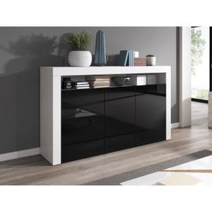 Armoire Buffet Contemporain Luna Achat Vente Pas Cher