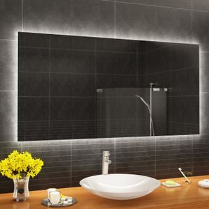 Miroir Salle De Bain 100 X 60 Artforma Extra L78 130x70 Cm Illumination Led Miroir Eclairage Salle De Bain Ecran Lcd Achat Vente Miroir Salle De Bain Cdiscount