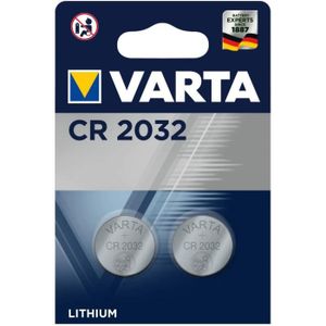 PILES Varta - Cr2032 Lithium Pile Bouton - 2 Pièces