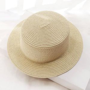 CASQUETTE Casquette,Chapeau de plage pour femmes et enfants, Simple, Parent-enfant, Panama, chapeau de paille, marque pour - Type 4-54-60cm