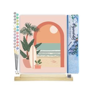Peinture par Numéros Adulte Vase Fleurs - 40x50cm Sans Cadre - DIY
