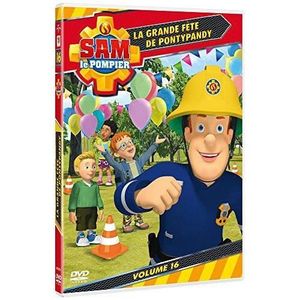 Tapis Rond - Sam le Pompier - Sam - Bleu - 90 cm  Tapis rond sur Découvrez  les tapis pour enfant sur Déco de Héros