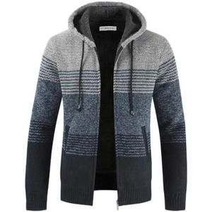 PULL ZGEER Pull capuche pour hommes Vestes pull dautomn