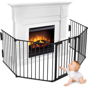 Barriere cheminee sans percer best sale