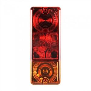 Phare Phare 3 fonctions Argent 8 DEL