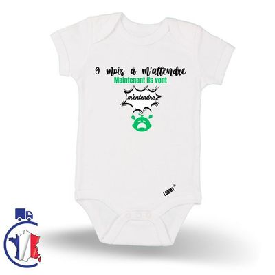 Cadeau Bébé Moto Body Bébé Motard Avec Impression "Moto GP Avec PAPA" - 100% Coton, Imprimé En France | 6/12 Mois Vêtement Bébé Moto GP