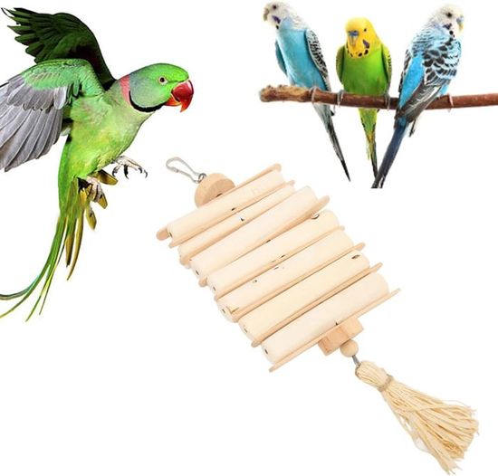Jouet D'enrichissement Pour Oiseaux - Tapis D'herbe En Jonc De Mer - Pour Perruches, Calopsittes, Inséparables - Stimule La Recherche De Nourriture Et L'escalade