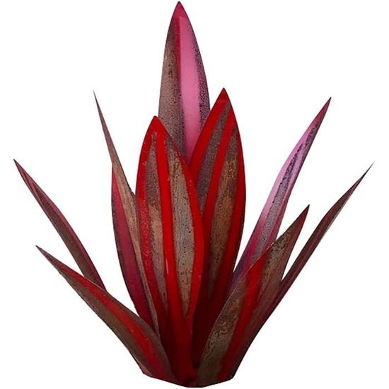 Sculpture De Jardin Fourmi En Métal – Décor Murale Ou De Table, Fourmi Tenant Une Feuille, 9.5x8x13.5cm