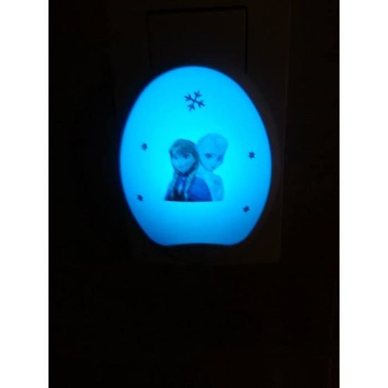Veilleuse Murale Personnalisable Reine Des Neige Cdiscount Puericulture Eveil Bebe